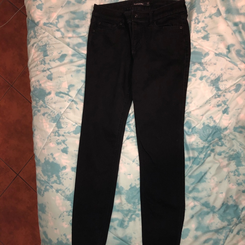 Blackheart Black Skinny Jeans Junior Size 11